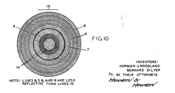 The first barcode