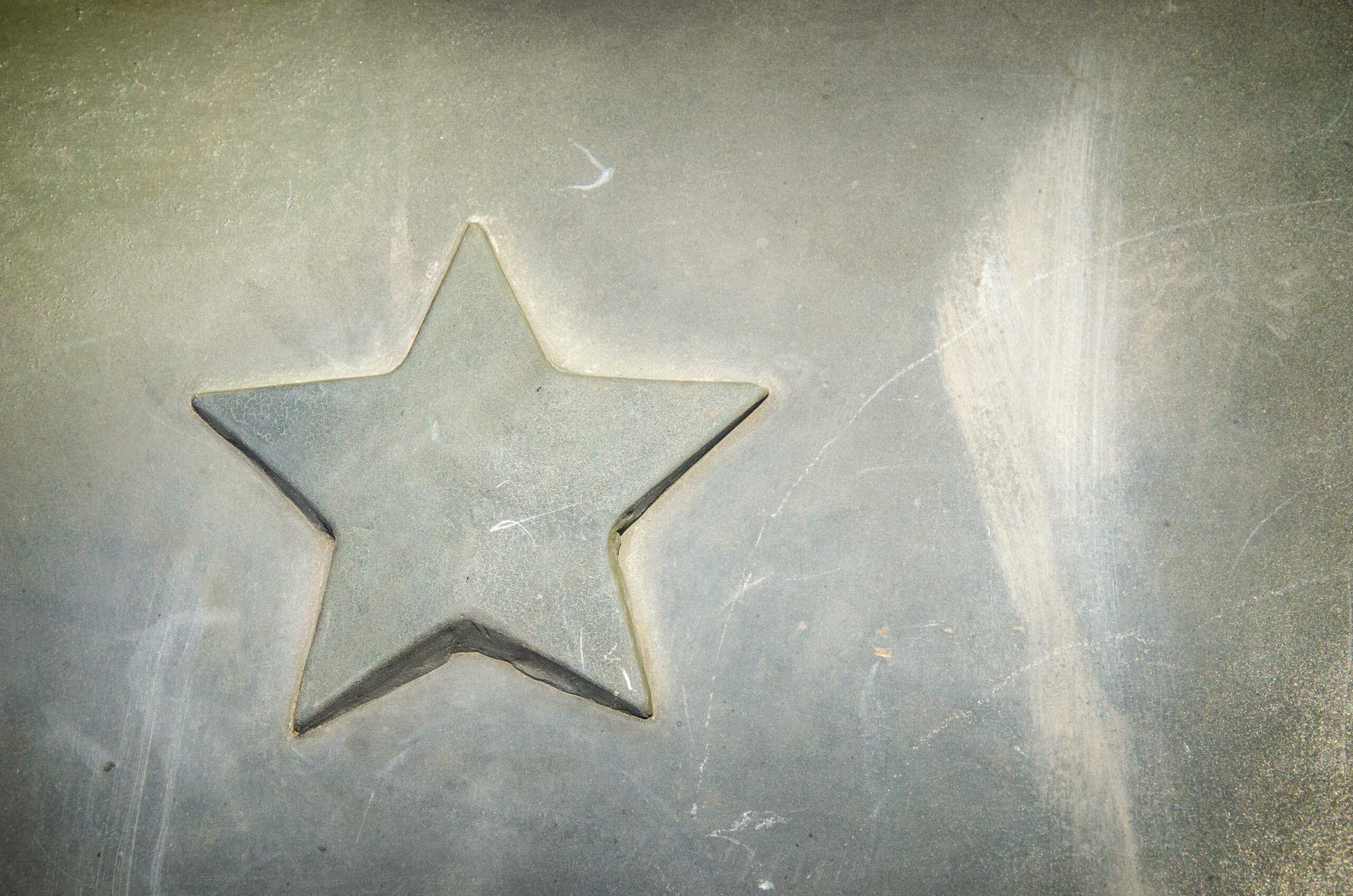 Star on vehicle