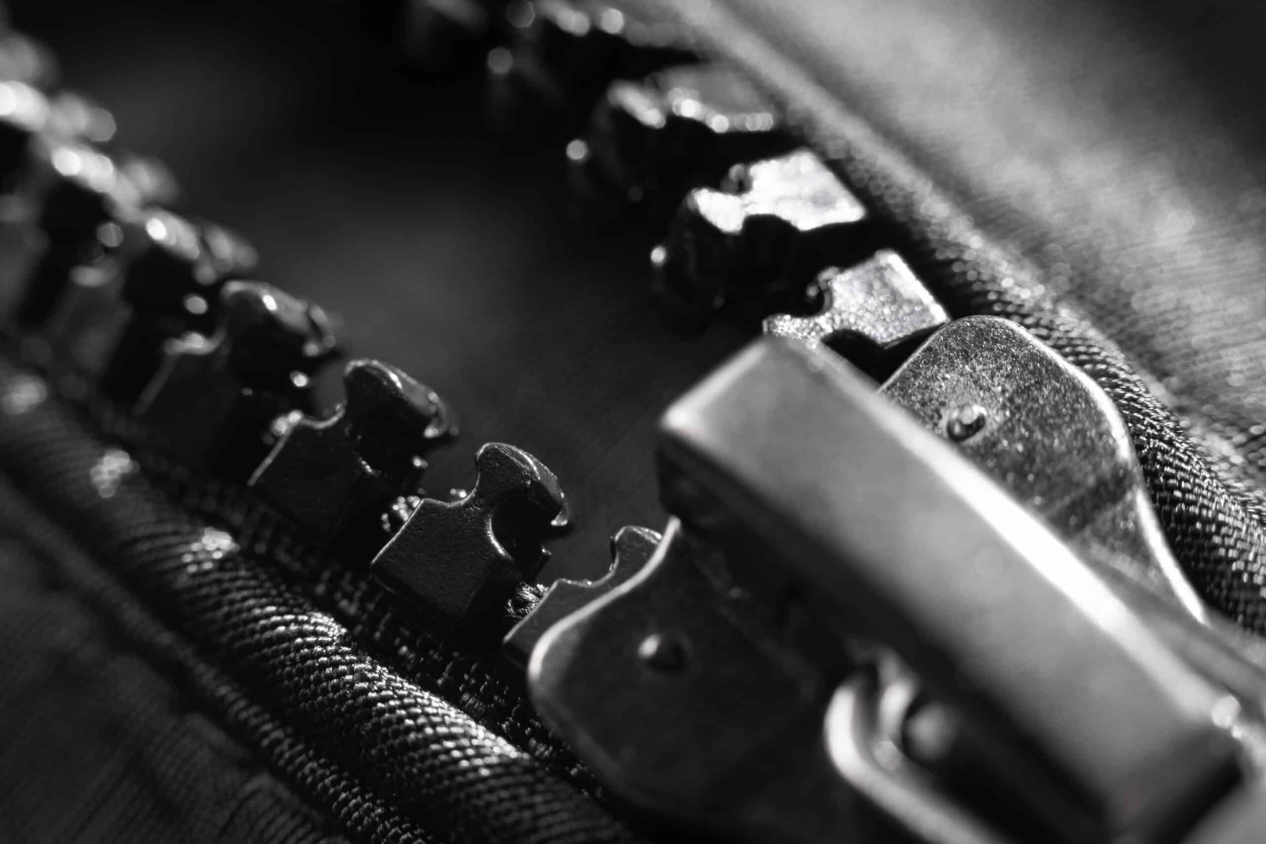 Zipper closeup